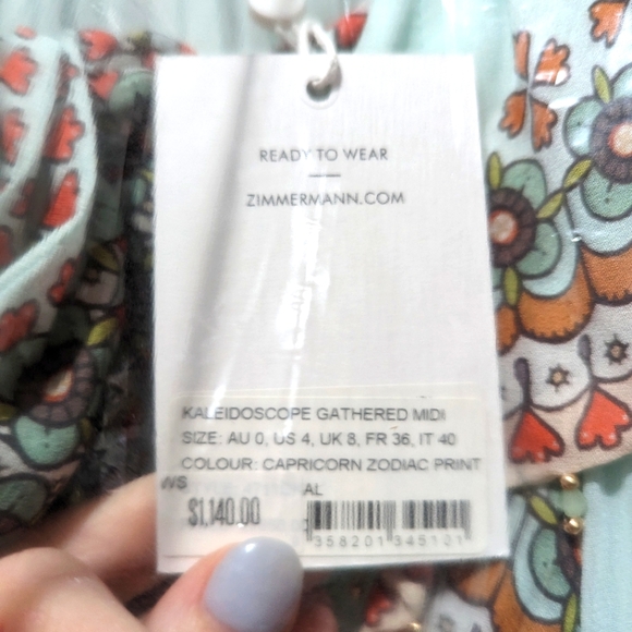 Zimmermann Kaleidoscope Capricorn Mididress - Picture 7 of 13